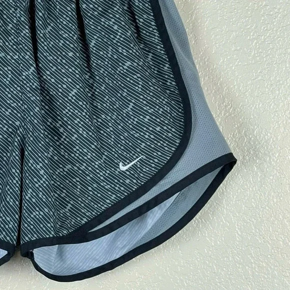 Nike Shorts Women's Sz S Dri-Fit Wide Leg High Rise Drawstring Athletic Gray - Picture 5 of 7